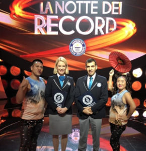 チェリー吉武, 芸人, ギネス, イタリア