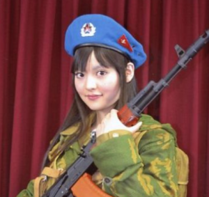 上坂すみれ, ミリタリー