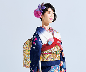 京都きもの友禅, CM, かわいい, 女の子, 女優, 浜辺美波, 振袖