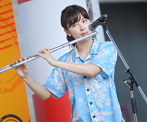 河出奈都美, 特技, フルート