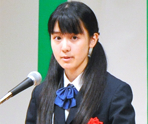 中川梨花, 弁論大会