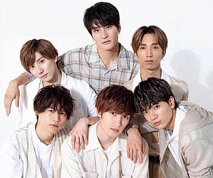 SixTONES（ストーンズ）メンバーの京本大我, 田中樹, ジェシー, 松村北斗, 森本慎太郎, 髙地優吾