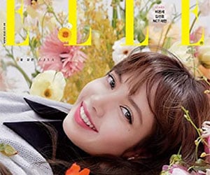 BLACKPINK, ブラックピンク, ブルピン,メンバー, リサ, 雑誌, 単独, 表紙 , elle