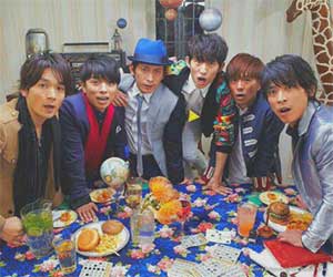 V6, メンバー, 井ノ原快彦, 長野博, 岡田准一, 森田剛, 坂本昌行, 三宅健