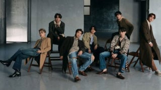 BTSメンバーのジン, ユンギ, ホソク, ナムジュン, ジミン, テテ, グク