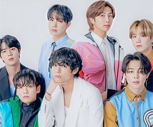 BTSメンバーのジン, ユンギ, ホソク, ナムジュン, ジミン, テテ, グク