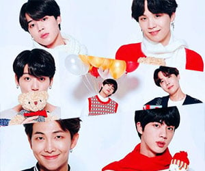 BTSメンバーのジン, ユンギ, ホソク, ナムジュン, ジミン, テテ, グク