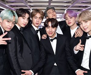 BTSメンバーのジン, ユンギ, ホソク, ナムジュン, ジミン, テテ, グク