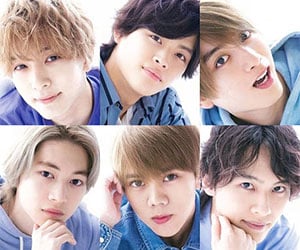 7 MEN 侍 メンバーの中村嶺亜, 菅田琳寧, 本髙克樹, 今野大輝, 佐々木大光, 矢花 黎