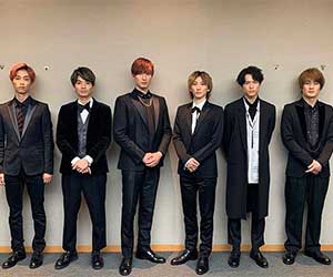 SixTONES（ストーンズ）メンバーのジェシー, 京本大我, 松村北斗, 田中樹, 森本慎太郎, 髙地優吾