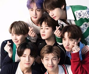 BTSメンバーのジン, ユンギ, ホソク, ナムジュン, ジミン, テテ, グク