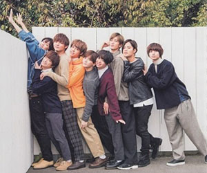 Hey! Say! Jumpメンバーの山田涼介, 知念侑李, 中島裕翔, 岡本圭人, 有岡大貴, 髙木雄也, 伊野尾慧, 八乙女光, 薮宏太
