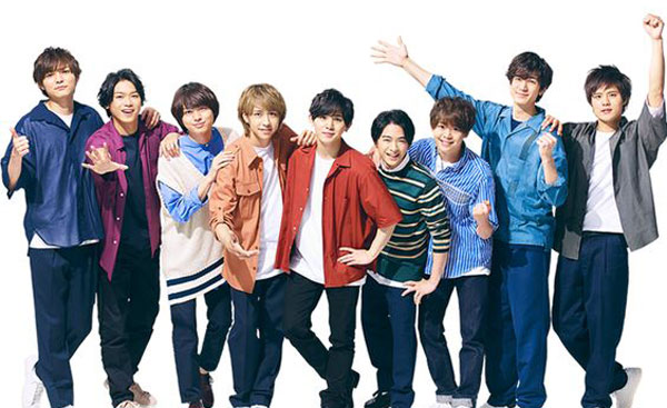 Hey! Say! Jumpメンバーの山田涼介, 知念侑李, 中島裕翔, 岡本圭人, 有岡大貴, 髙木雄也, 伊野尾慧, 八乙女光, 薮宏太