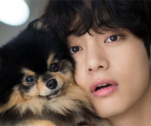 BTS(バンタン)メンバーのV(テテ)とペット