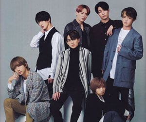 Travis Japan（トラビスジャパン）メンバーの川島如恵留, 七五三掛龍也, 吉澤閑也, 宮近海斗, 中村海人, 松倉海斗, 松田元太
