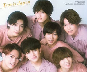 Travis Japan(トラビスジャパン)メンバーの川島如恵留, 七五三掛龍也, 吉澤閑也, 宮近海斗, 中村海人, 松倉海斗, 松田元太