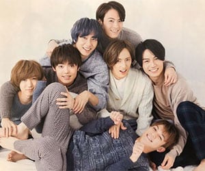 Travis Japan(トラビスジャパン)メンバーの川島如恵留, 七五三掛龍也, 吉澤閑也, 宮近海斗, 中村海人, 松倉海斗, 松田元太