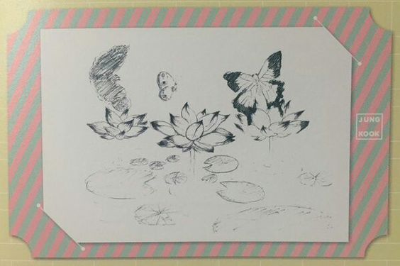 ジョングクのアート作品