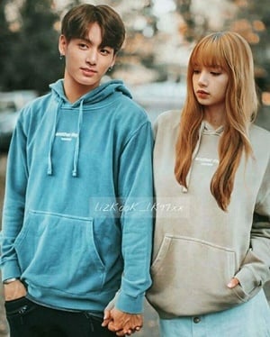 bts-jungkook-blacpink-lisa btsのジョングクとblackpinkのリサ