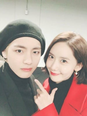 bts-v-girlsgenerations-yuna-2 btsのvと少女時代のユナ