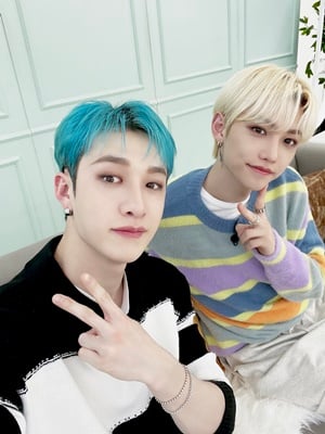 straykidsのバンチャンとフィリックス