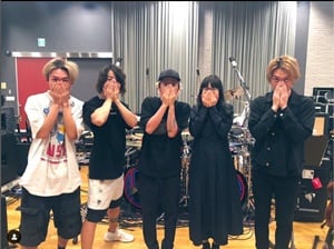 Aimer（エメ）とONE OK ROCK（ワンオクロック）のメンバー